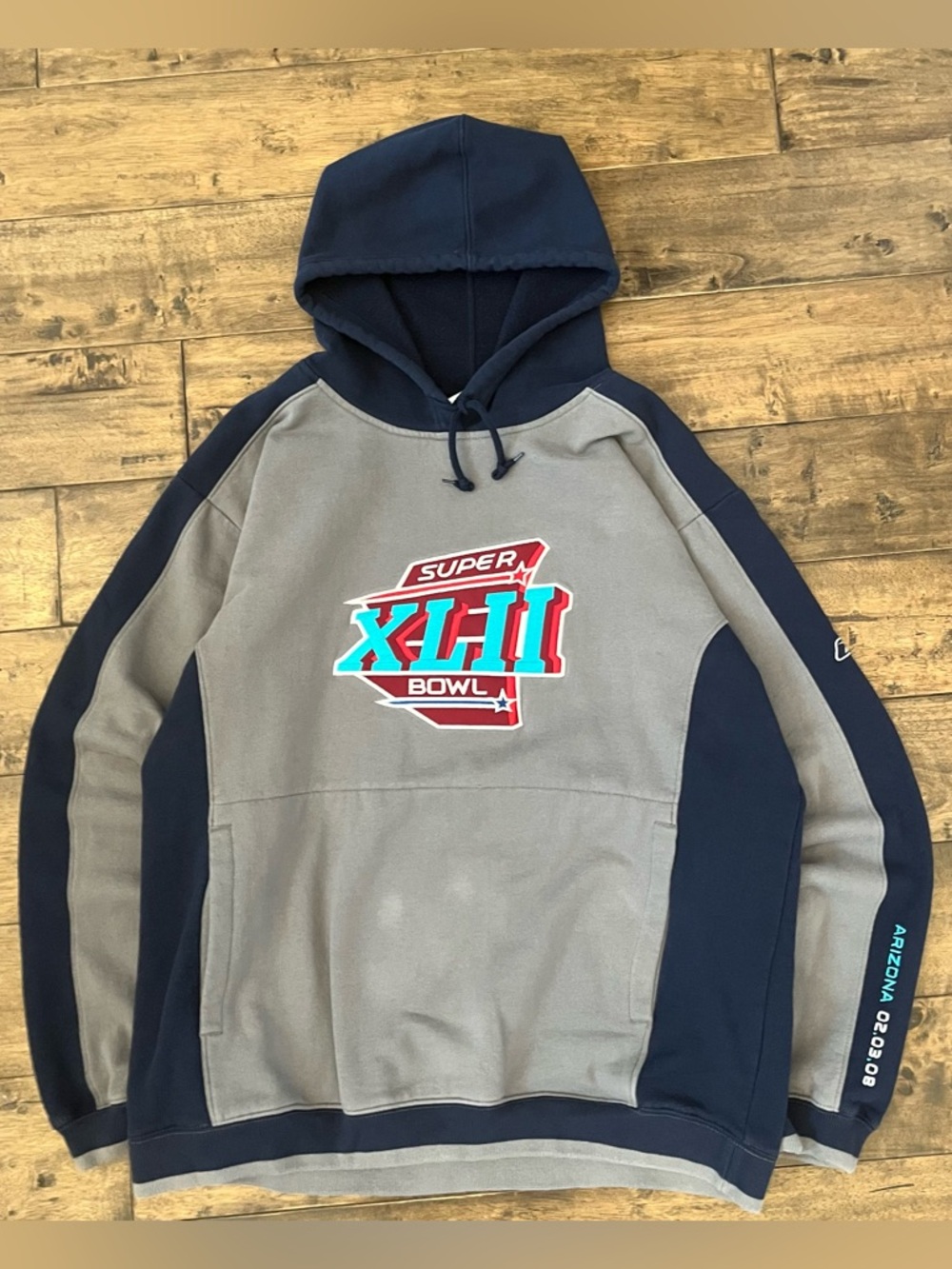Vintage 2008 Reebok Super Bowl Hoodie
